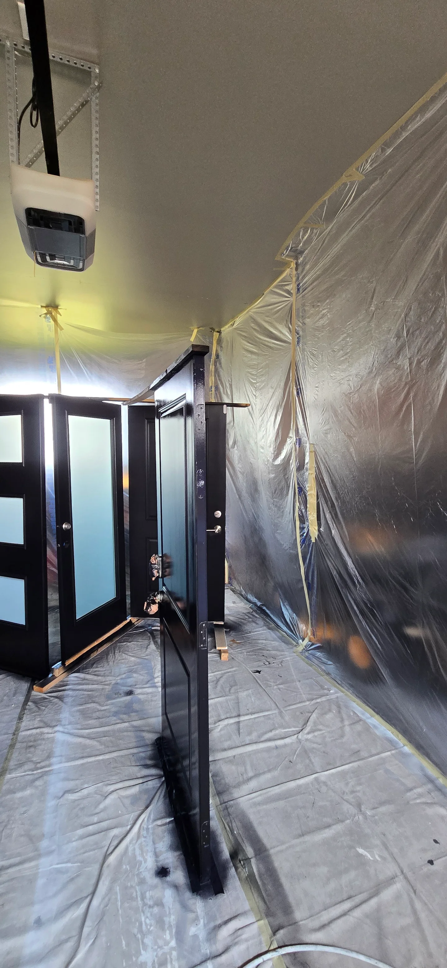 Interior residential painting project from Evergreen Custom Painting's portfolio