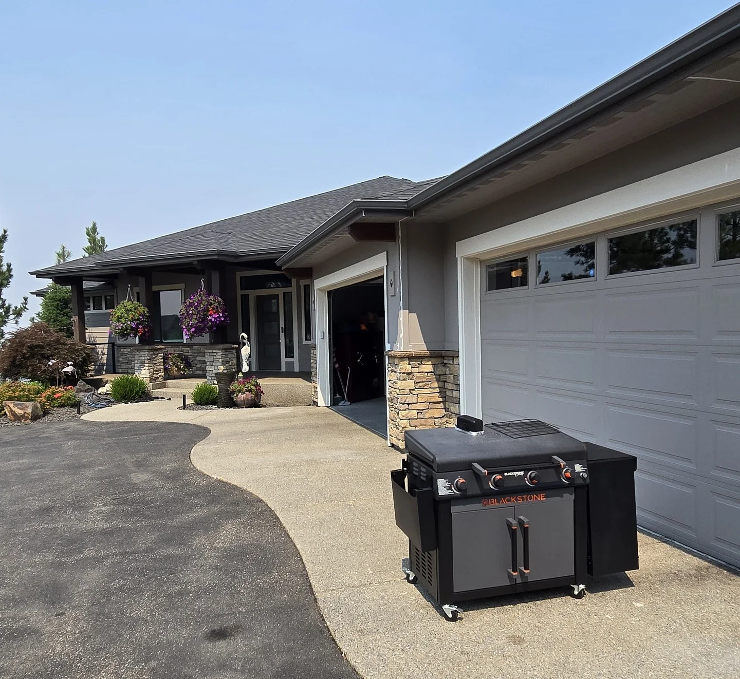 Exterior residential painting project from Evergreen Custom Painting's portfolio
