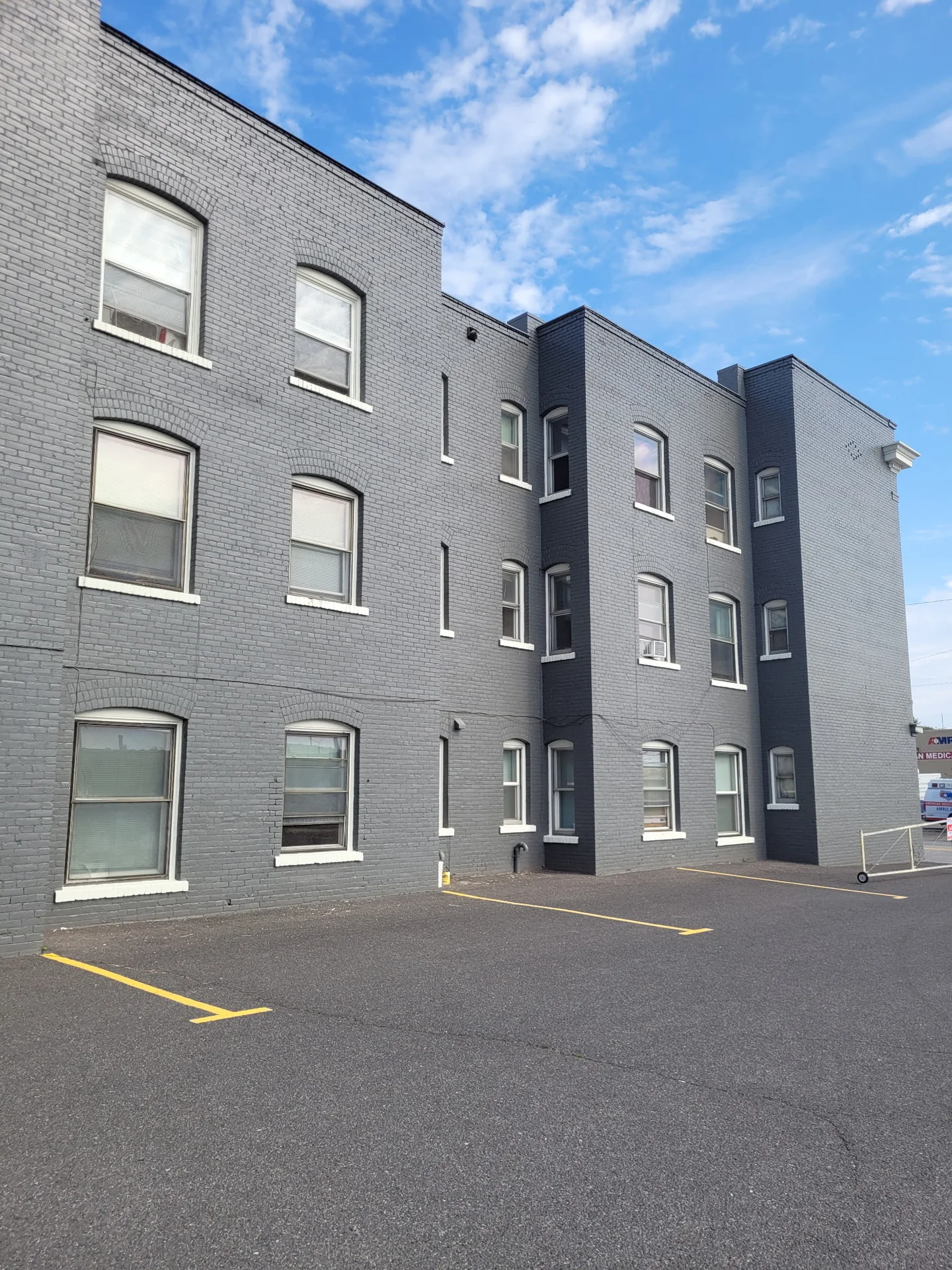 Exterior commercial painting project from Evergreen Custom Painting's portfolio