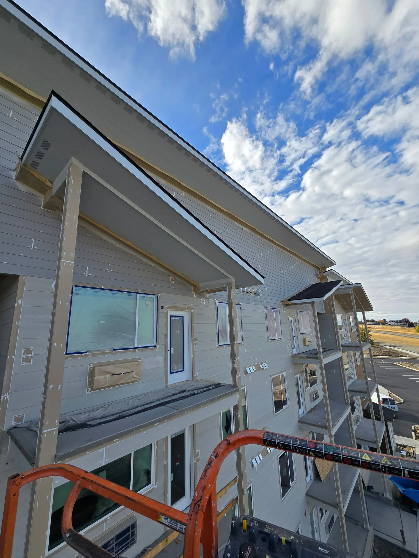 Exterior commercial painting project from Evergreen Custom Painting's portfolio