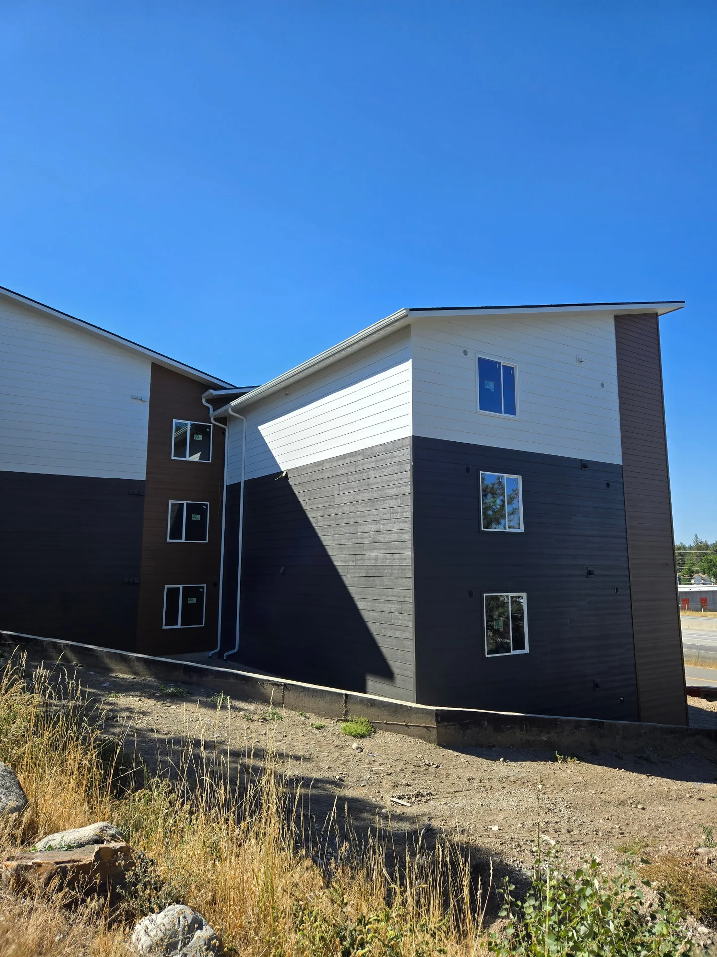 Exterior commercial painting project from Evergreen Custom Painting's portfolio