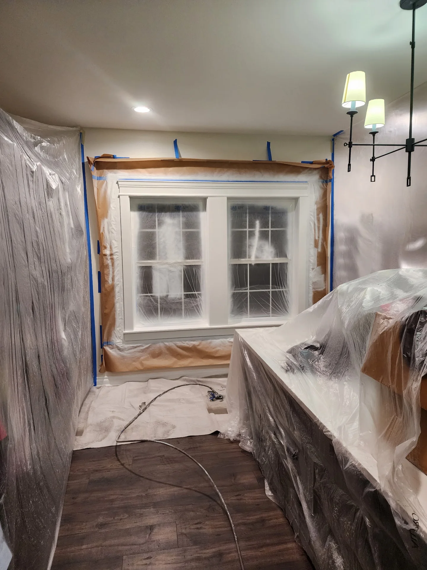Interior residential painting project from Evergreen Custom Painting's portfolio