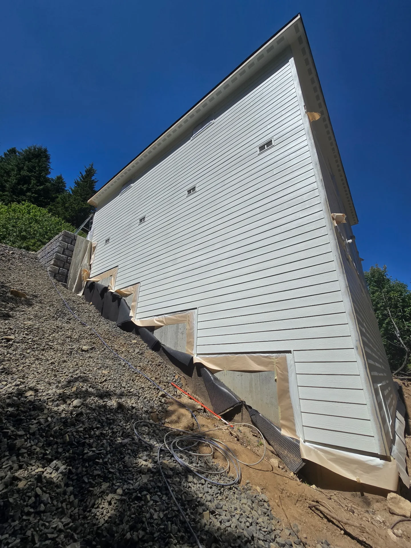 Exterior commercial painting project from Evergreen Custom Painting's portfolio